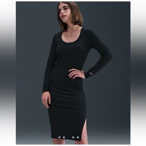 BNWT Nike Sportswear Chill Knit - Long-Sleeve Midi Mini-Rib Dress